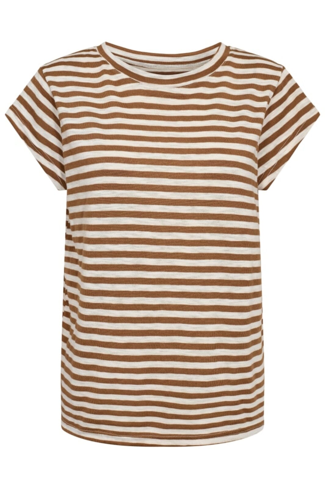 Liberte Ulla-Stripe-Tshirt brown white stripe