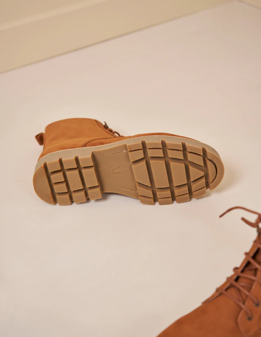 Bottines Théodore - Nubuck ambre