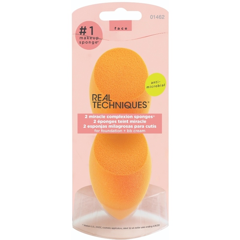 Real Techniques 2 Pack Miracle Complexion Sponges