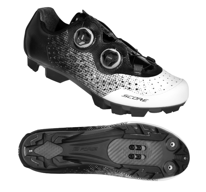 Force Score MTB sko - Hvid / Sort