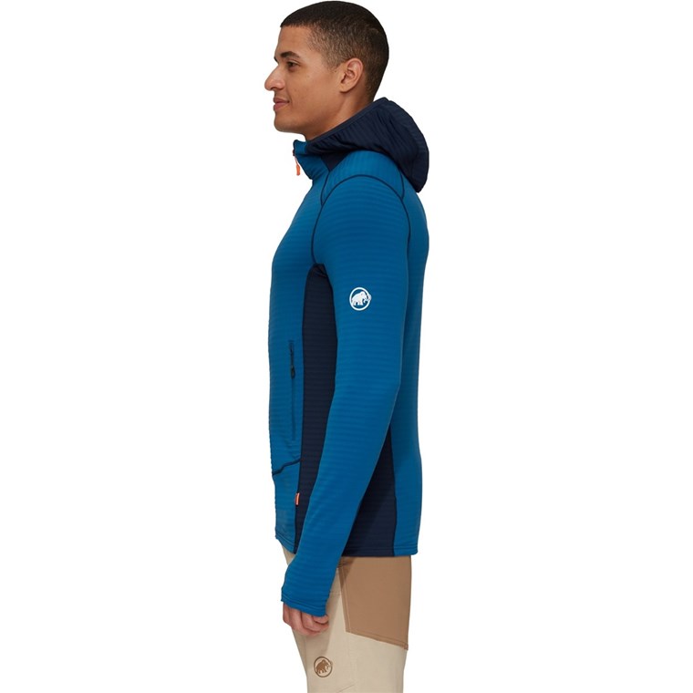 Mammut Taiss Light ML Hooded Jacket Men Deep Ice/Marine
