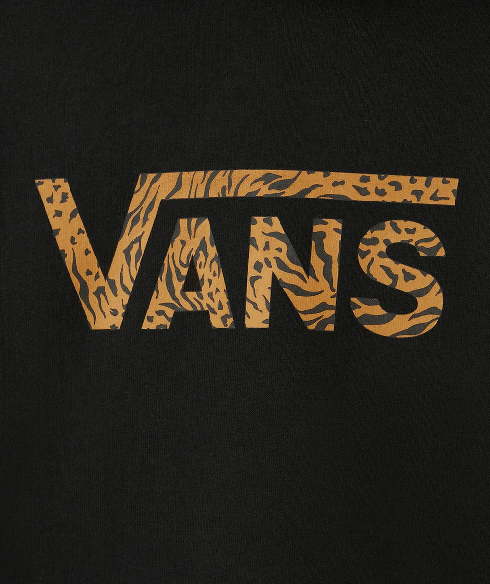 VANSSWEAT À CAPUCHE FILLE ANIMASH AVEC LOGO IMPRIMÉ ANIMALIER