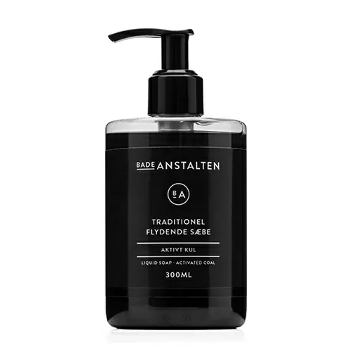 Badeanstalten Flydende Sæbe Aktivt Kul - 300 ml