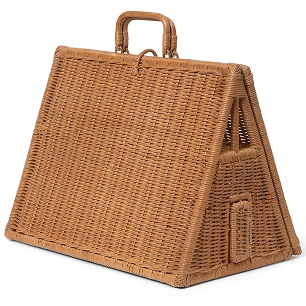 Flettet A-telt Natural - Ferm Living → Luksusbaby.dk