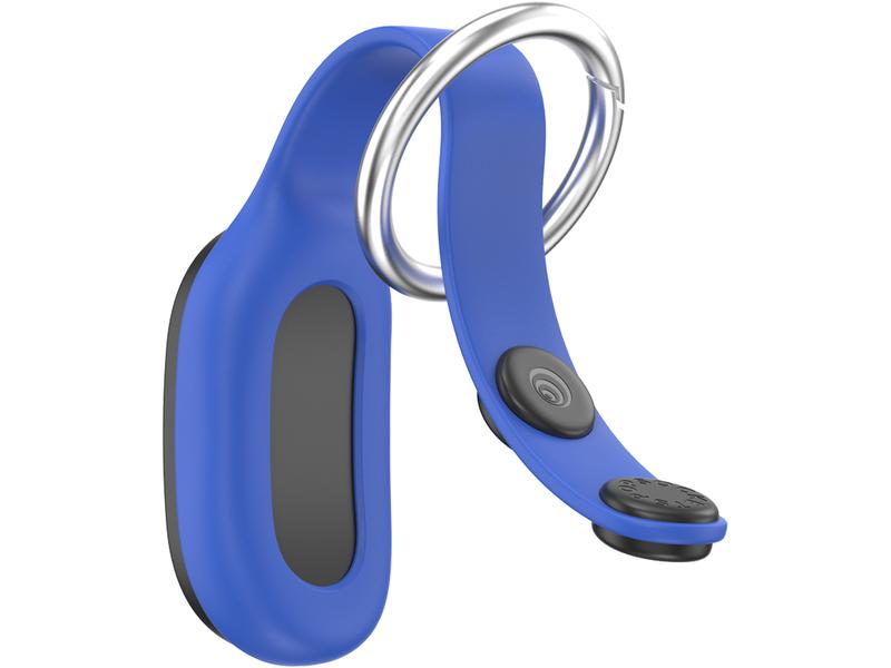 PopSockets Schlüsselanhänger PopPucks Starter Pack Blue Jar Schlüsselring mit Trickmagnet