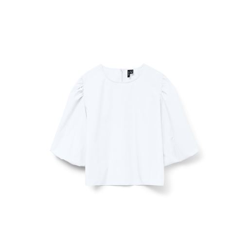 Vero Moda Ditte Ballon Bluse, Bright White, XL