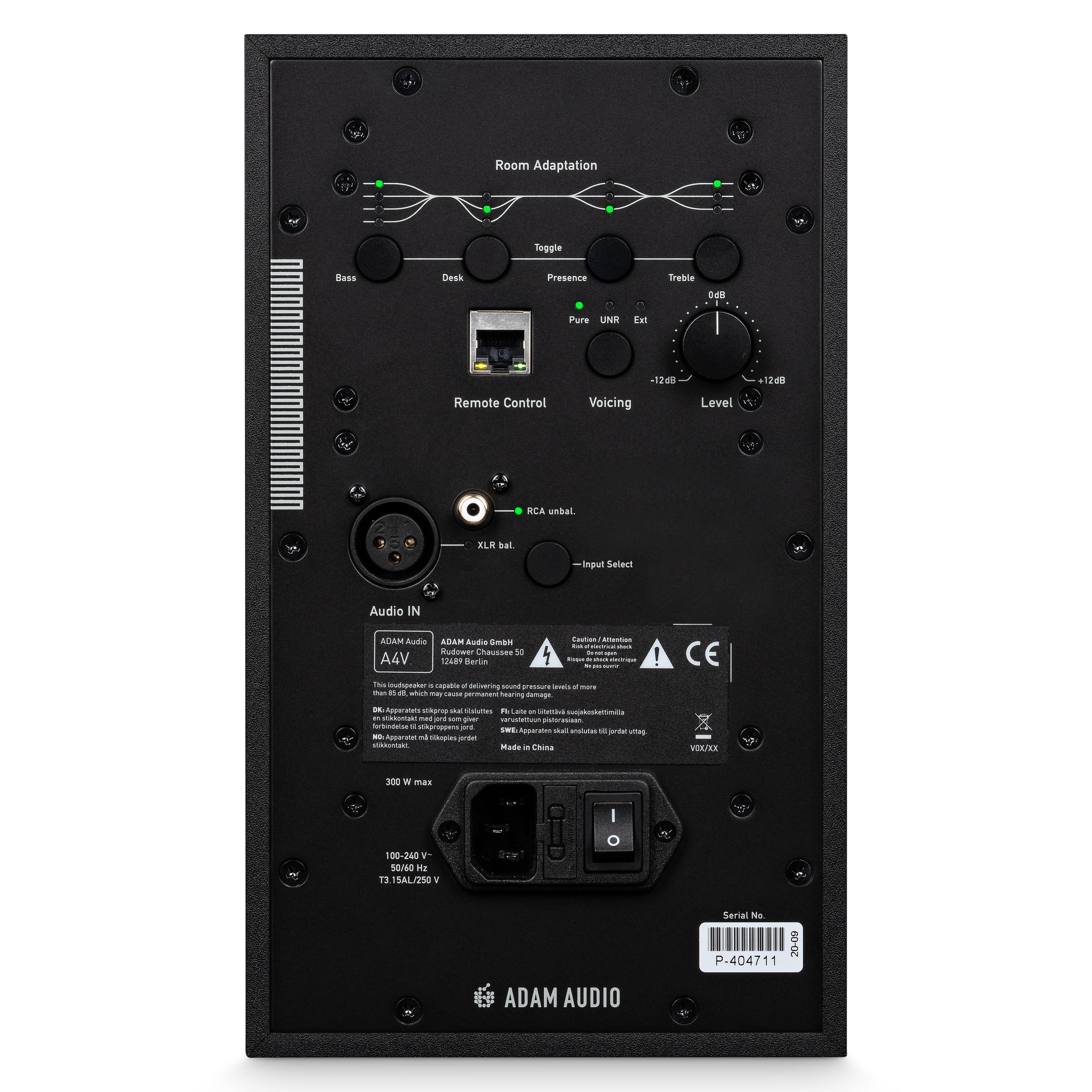 Adam A4V actieve studiomonitor (per stuk)