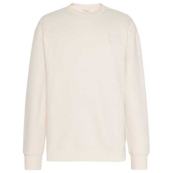 KnowledgeCotton Apparel - Heavy Diagonal Structure Sweater - Fleecetrui