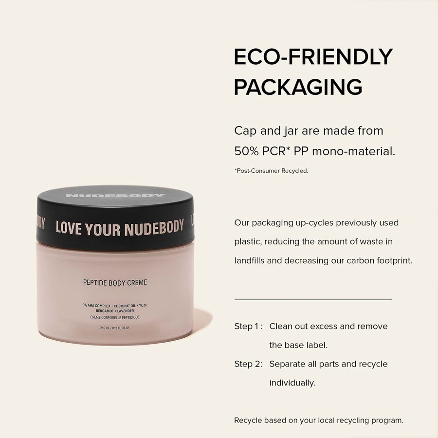 Nudestix Nudebody Peptide Body Creme 240ml