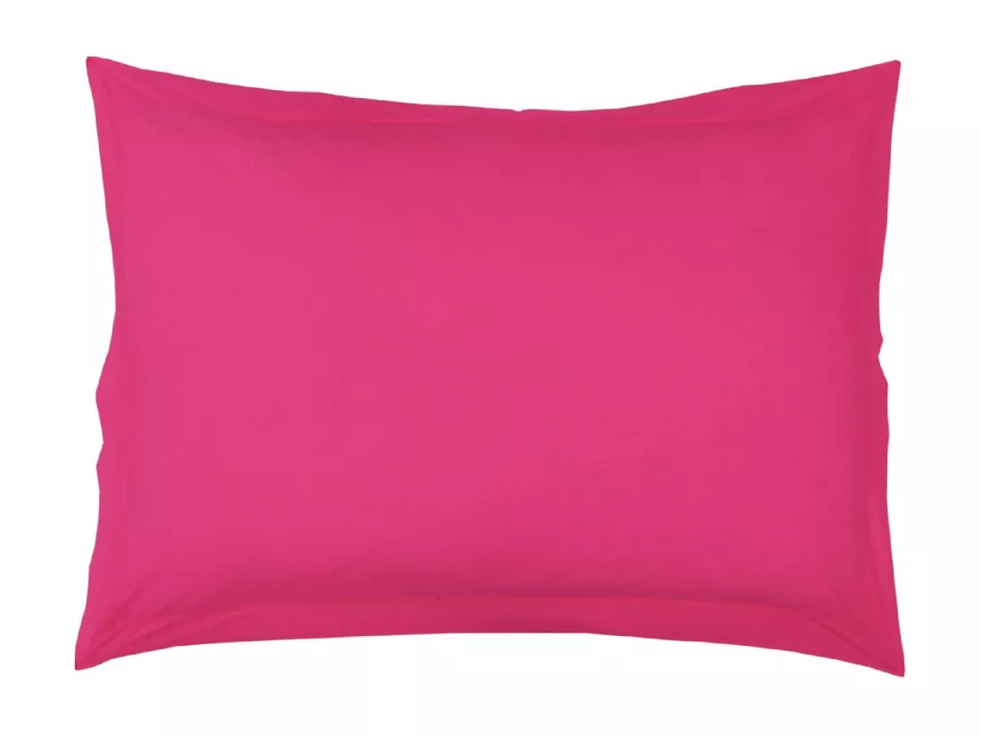 Taie d'oreiller 50 x 70 cm bois de rose