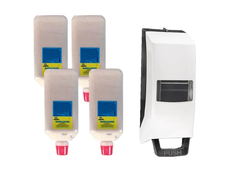 Bardahl Håndrens 4L - 4 stk. Incl. Dispenser