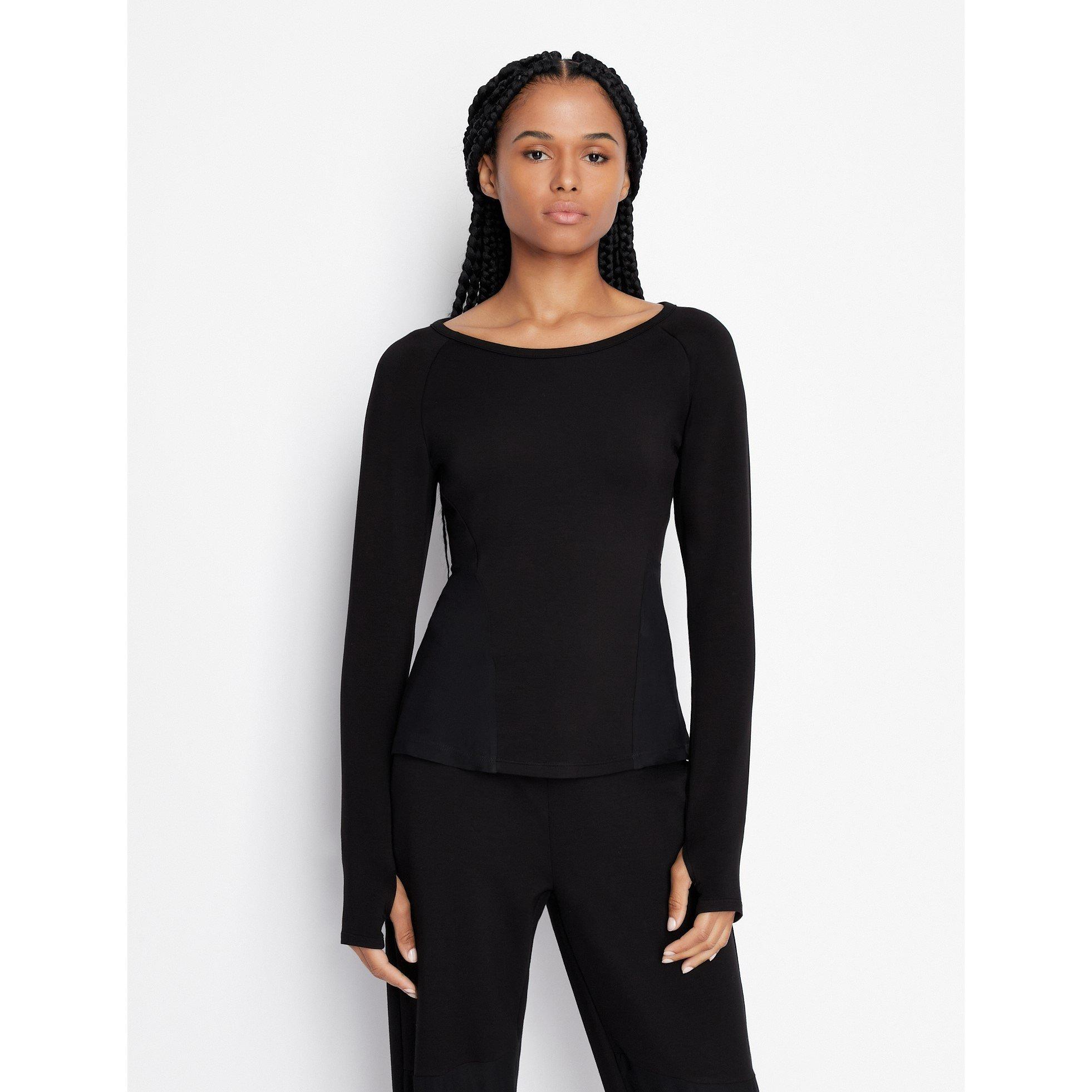 Armani Exchange Scoop Neck Top