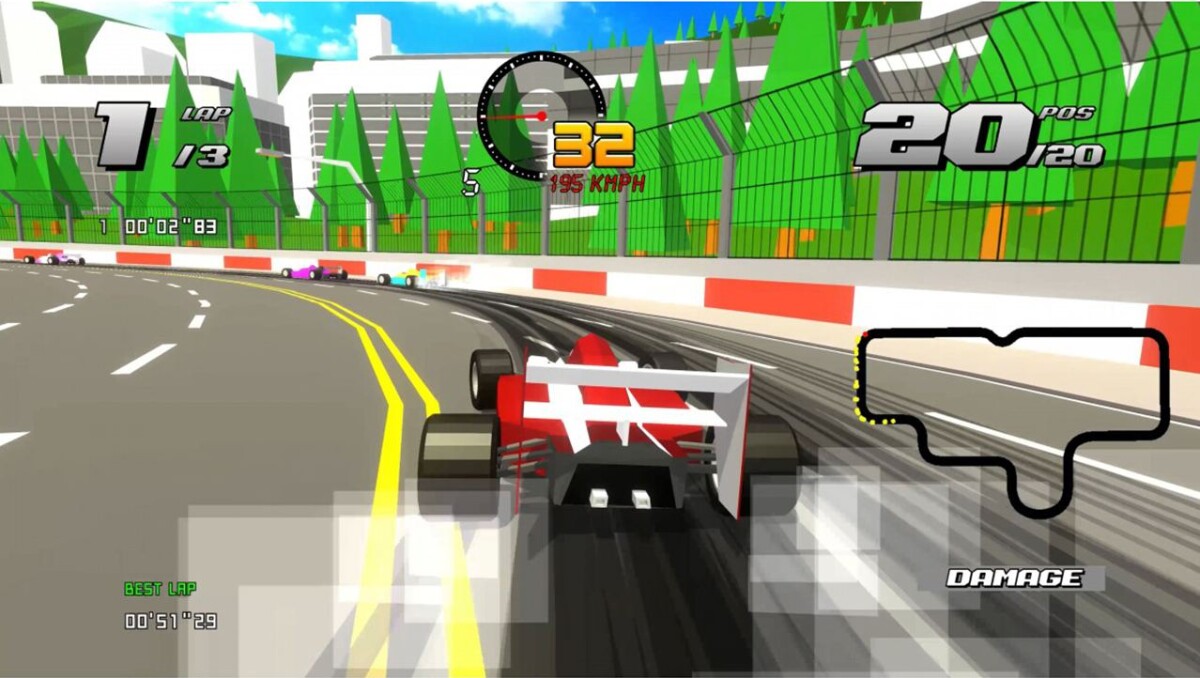Formula Retro Racing: World Tour - PS5