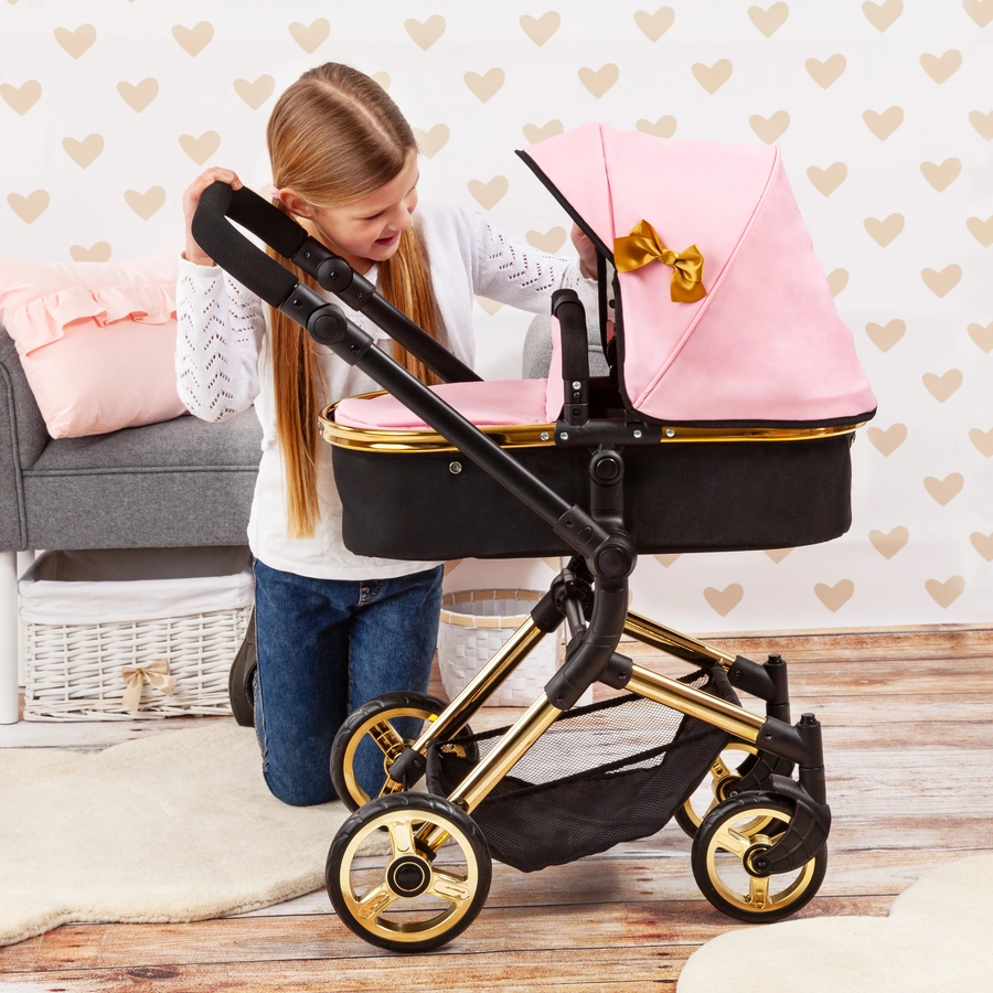 bayer Design Kombi-Puppenwagen Neo Vario gold