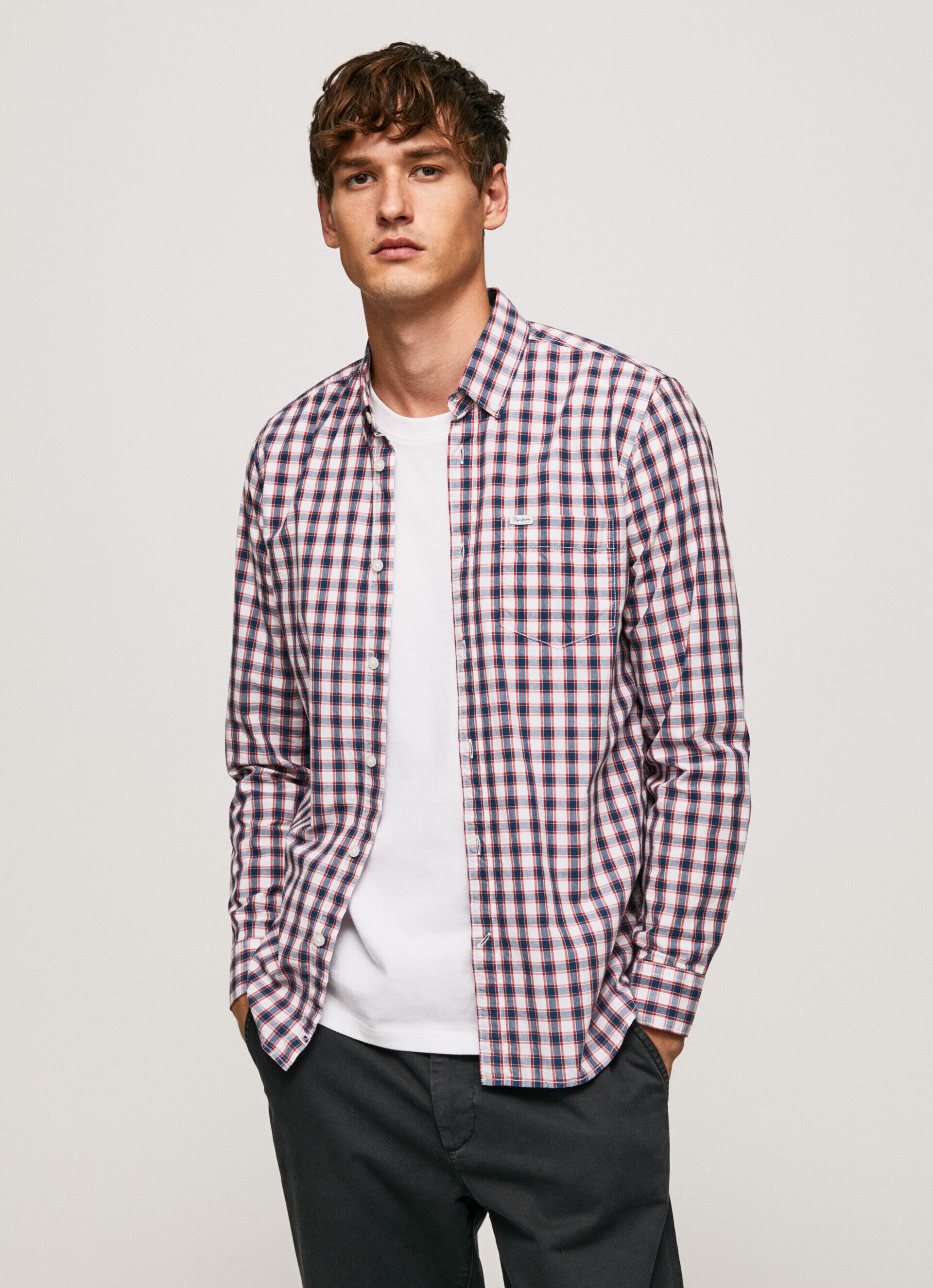 CAMISA XADREZ BICOLOR - Jarman Azul