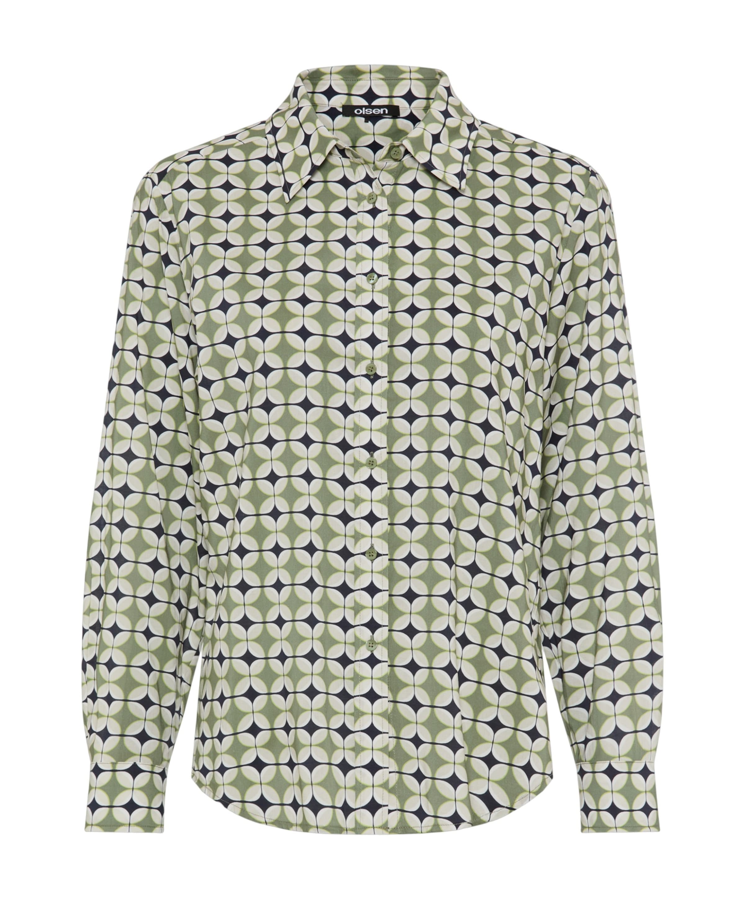 Olsen Dames blouse groen