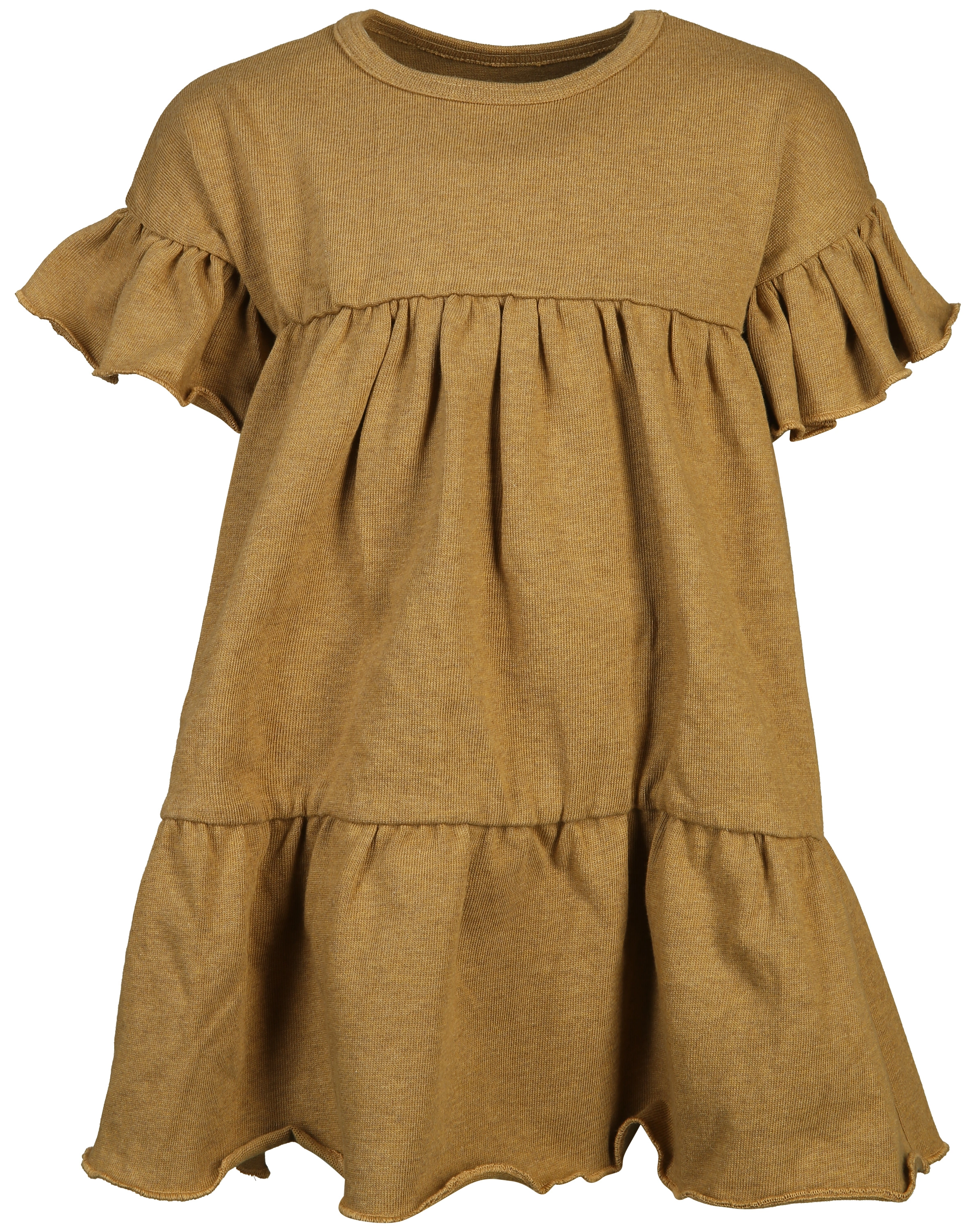 Volantkleid DAILY in ocre