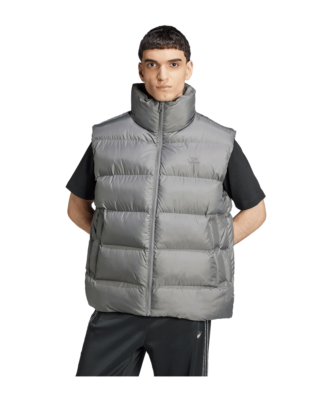 adidas Originals Commercial Weste Grau