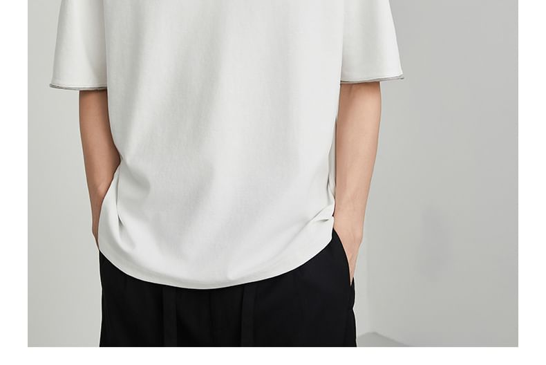 Capbrew - Poloshirt met korte mouwen en contrastkraag
