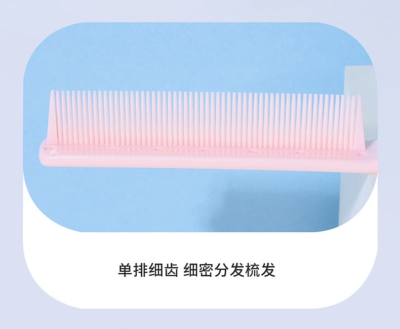 gracienorm - Opvouwbare plastic haarkam