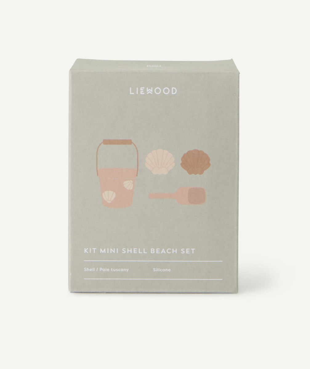 LIEWOODKIT JOUETS DE PLAGE ROSE THÈME COQUILLAGE