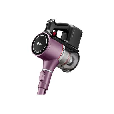 LG A9K-ULTRA1V - Aspirateur - balai/à main (2-en-1) - sans sac - 590 Watt - sans fil - 2 batteries - chargeur inclus - bordeaux