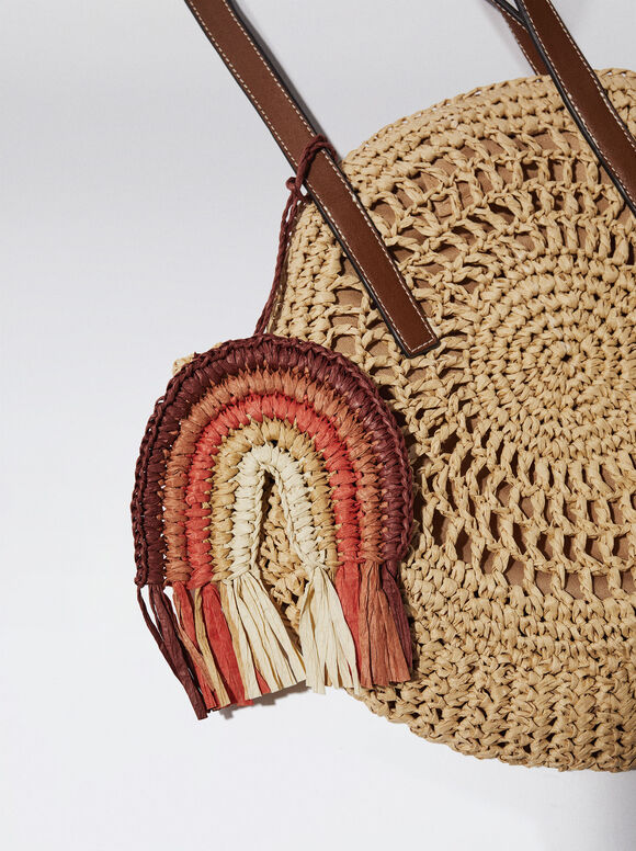 Bolsa de palha - Cor de camelo