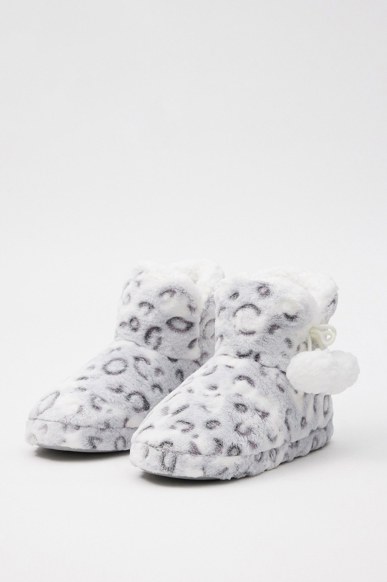 Botas de cano alto com estampa