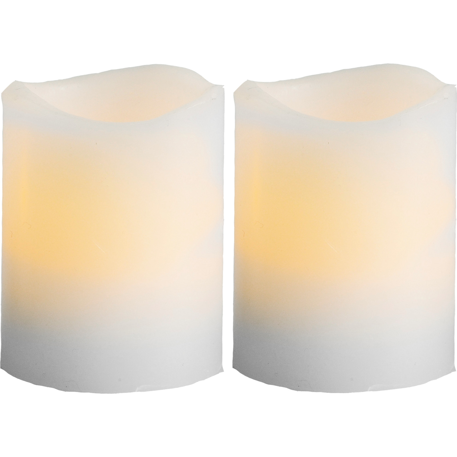 LED Stumpenkerze