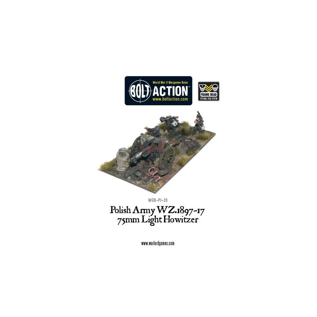 Bolt Action - Polish Army 75mm Light Artillery