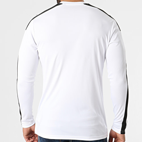 Tee Shirt Manches Longues A Bandes Squad 21 GN5793 Blanc