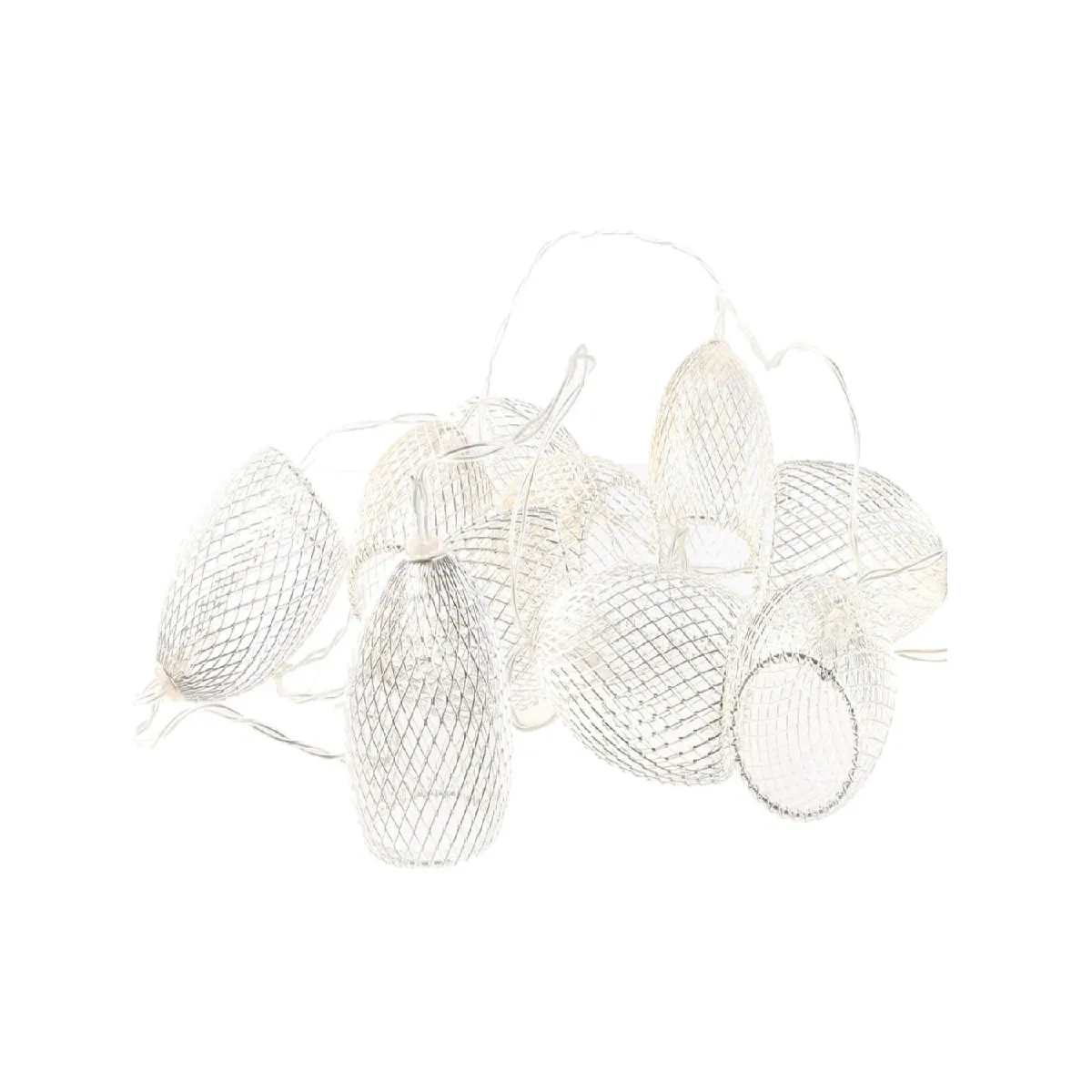 The Home Deco Factory The Home Deco Guirlande LED Métal Cage