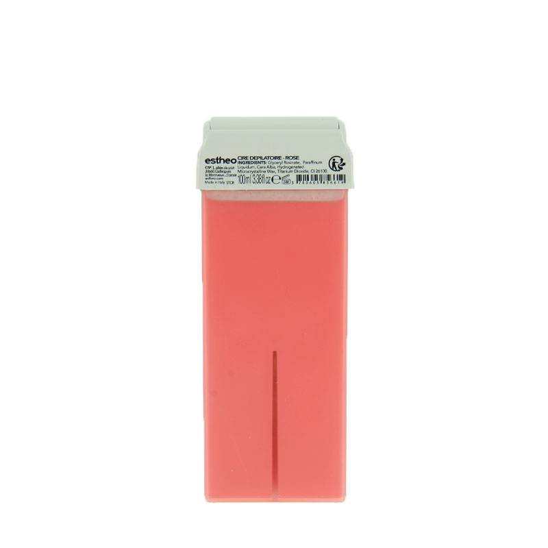 Cartouche de cire roll on Rose / 100ml