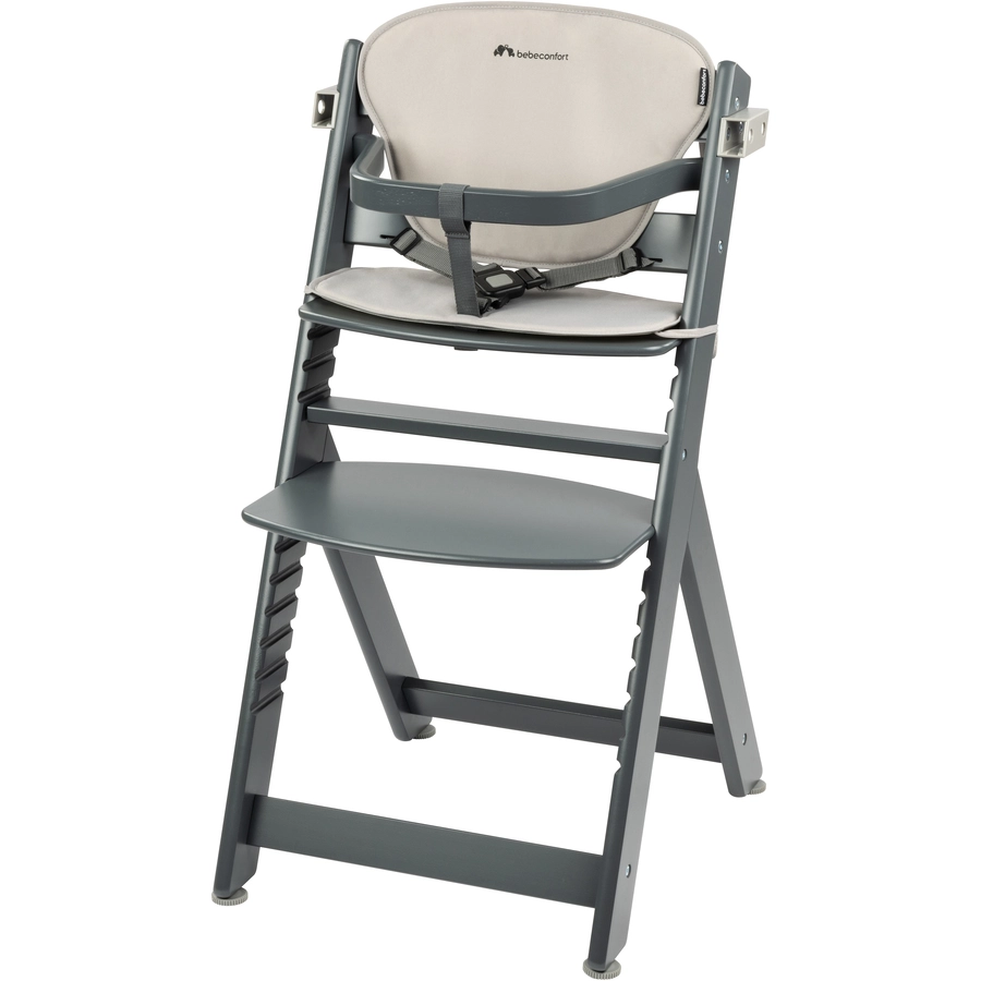 Bebeconfort Hochstuhl Timba mit Kissen Gray Mist