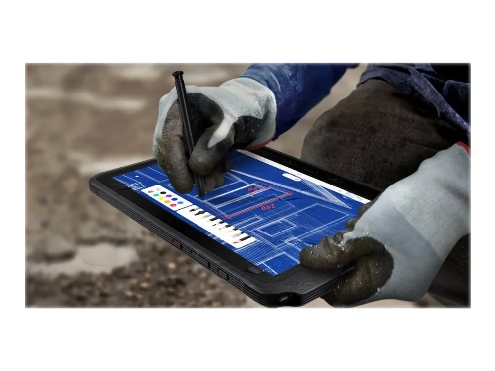 Samsung | Galaxy Tab Active 4 Pro - Tablet - grov - Android - 128 GB - 10.1