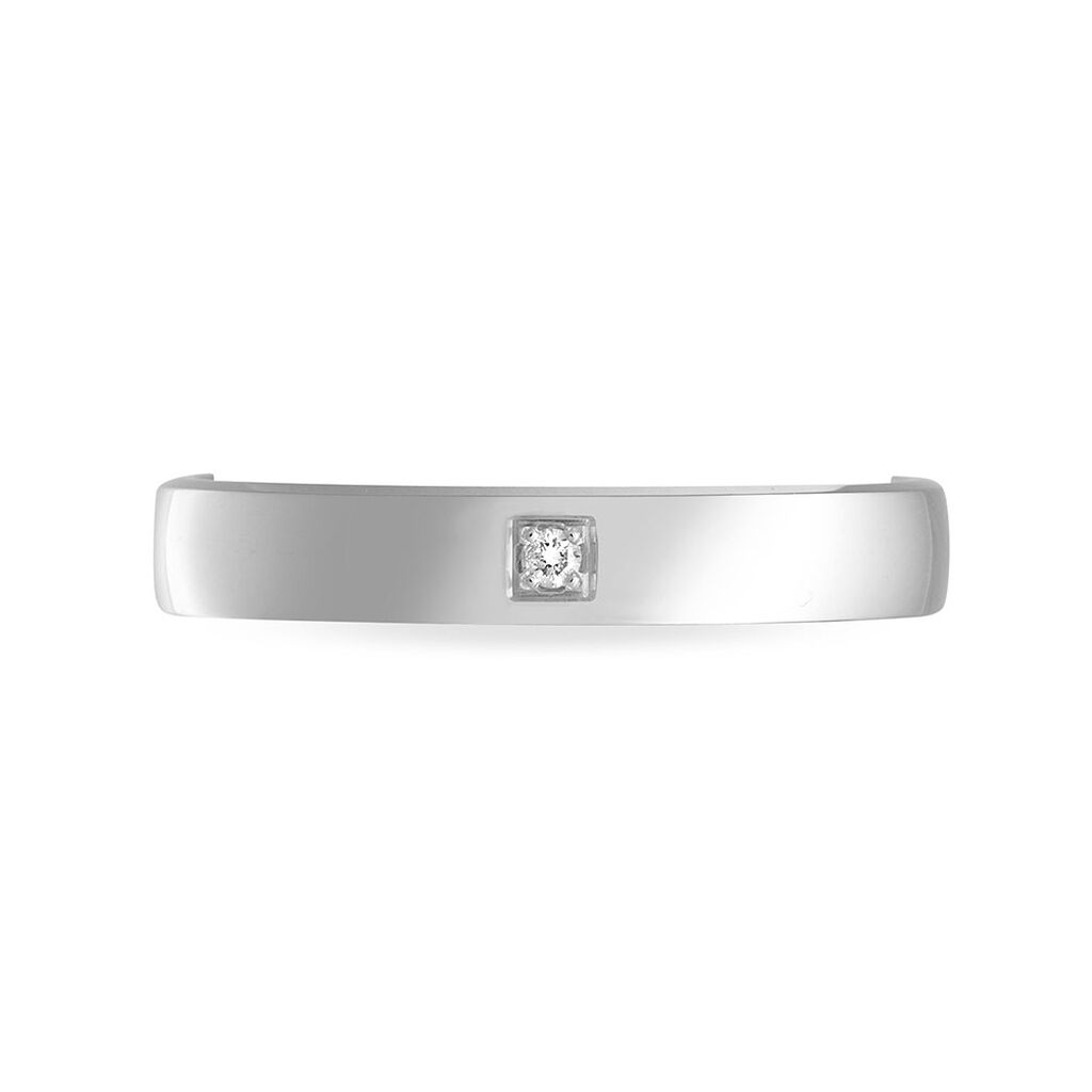 Alliance Celeste Or Blanc Diamant