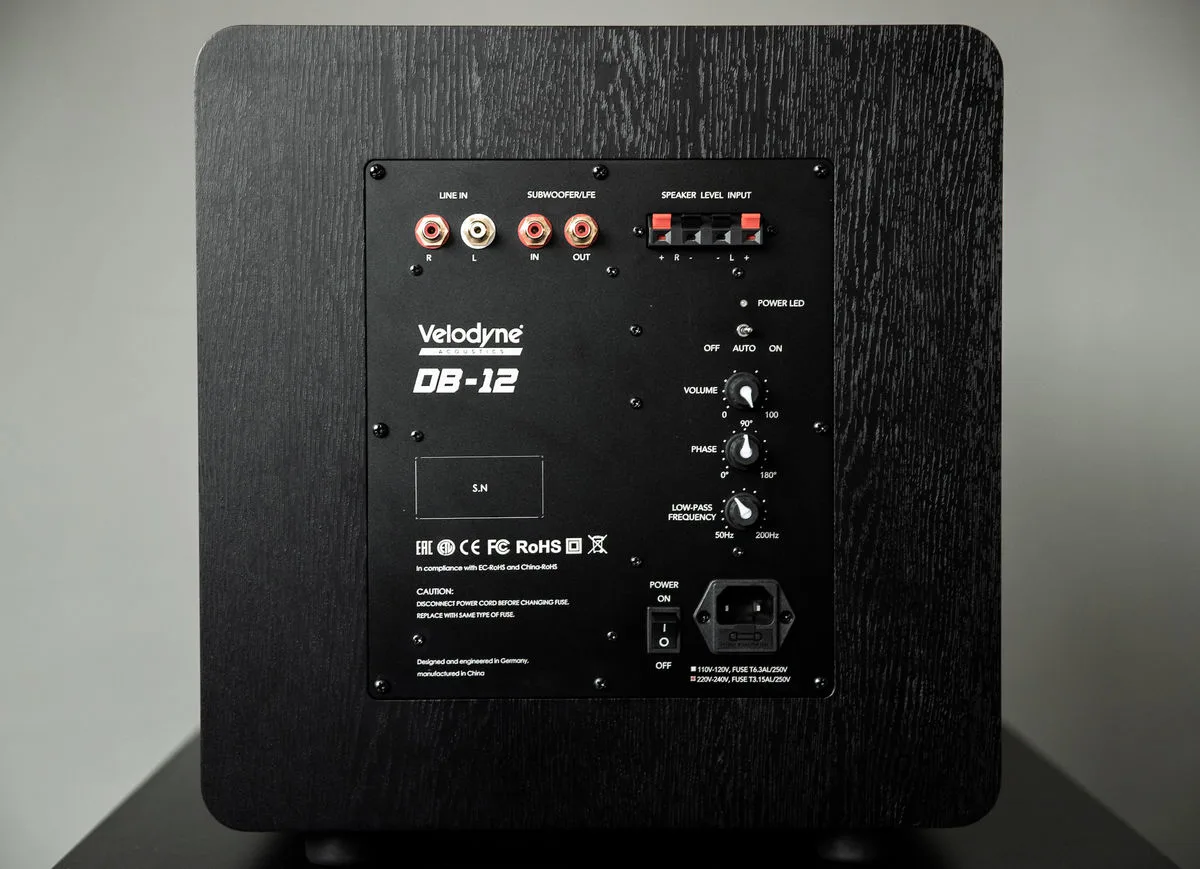 Velodyne Deep Blue 12 Caissons de basses