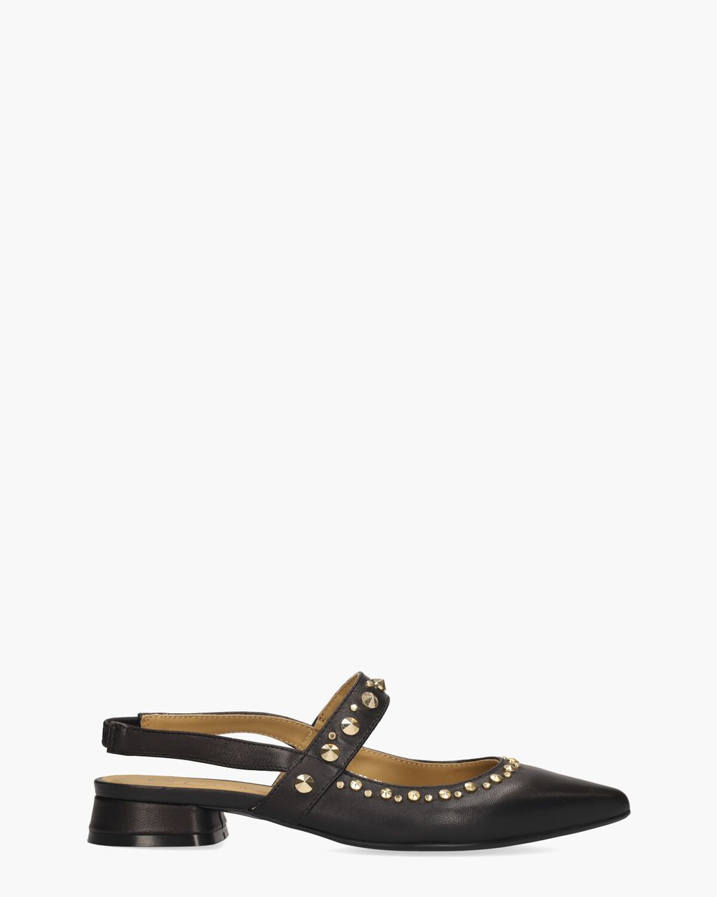 Di Lauro Walline Zwart Dames Slingbackloafers