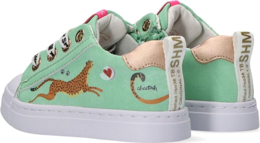 Shoesme veterschoen Veterschoenen groen