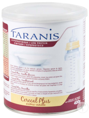 Taranis Farine Cerecal Plus Vanille 400g