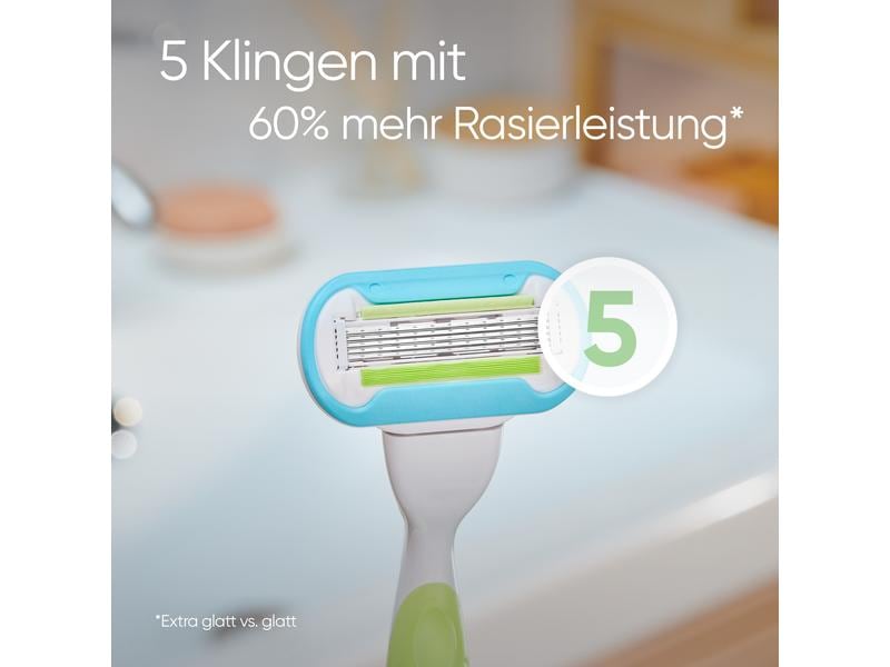 Gillette Venus Rasierklingen Extra Smooth 8 Stück Ersatzklingen für Damenrasierer