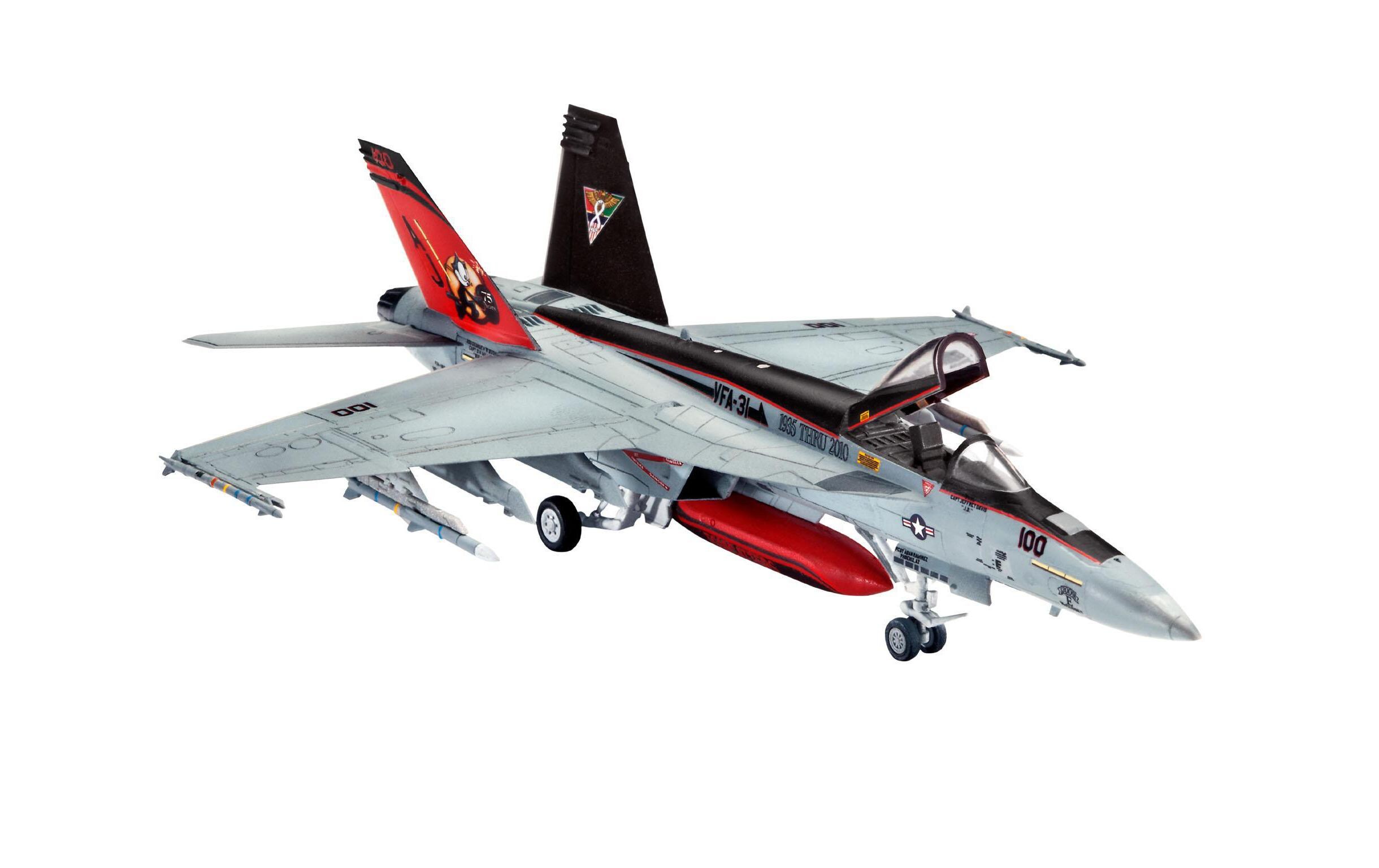 Bausatz F/A-18E Super Hornet 1:144Kunststoff Modellbausatz