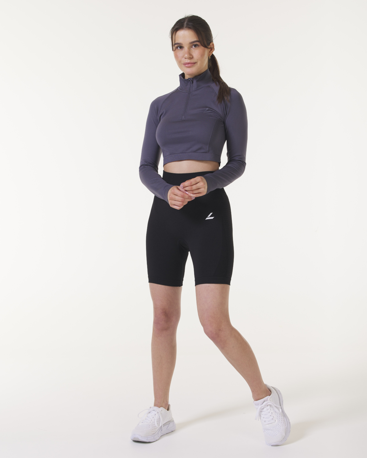 LEVITY Solar Seamless Shorts Black