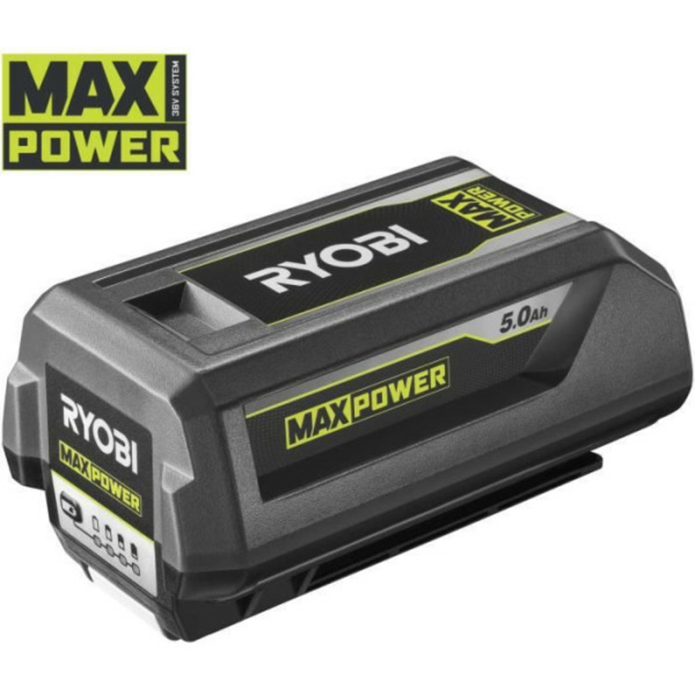 Tondeuse a gazon sur batterie brushless rlm36x46h50pg 36v - coupe 46 cm - ramassage et mulching - batterie 5,0 ah + charge