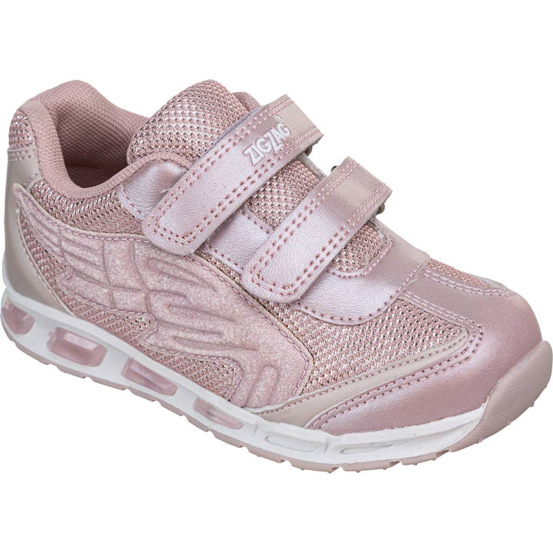 ZigZag Roseau Velcro Sneakers M/Lys Børn