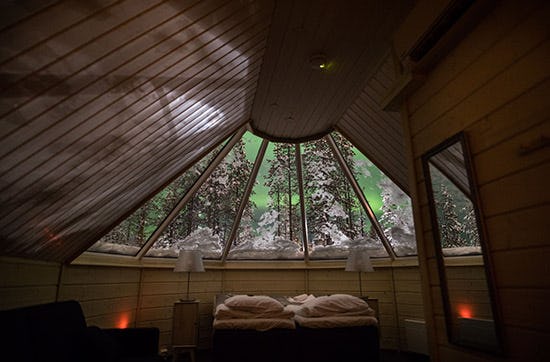 Glasiglu Hotel Saariselkä als Geschenkidee