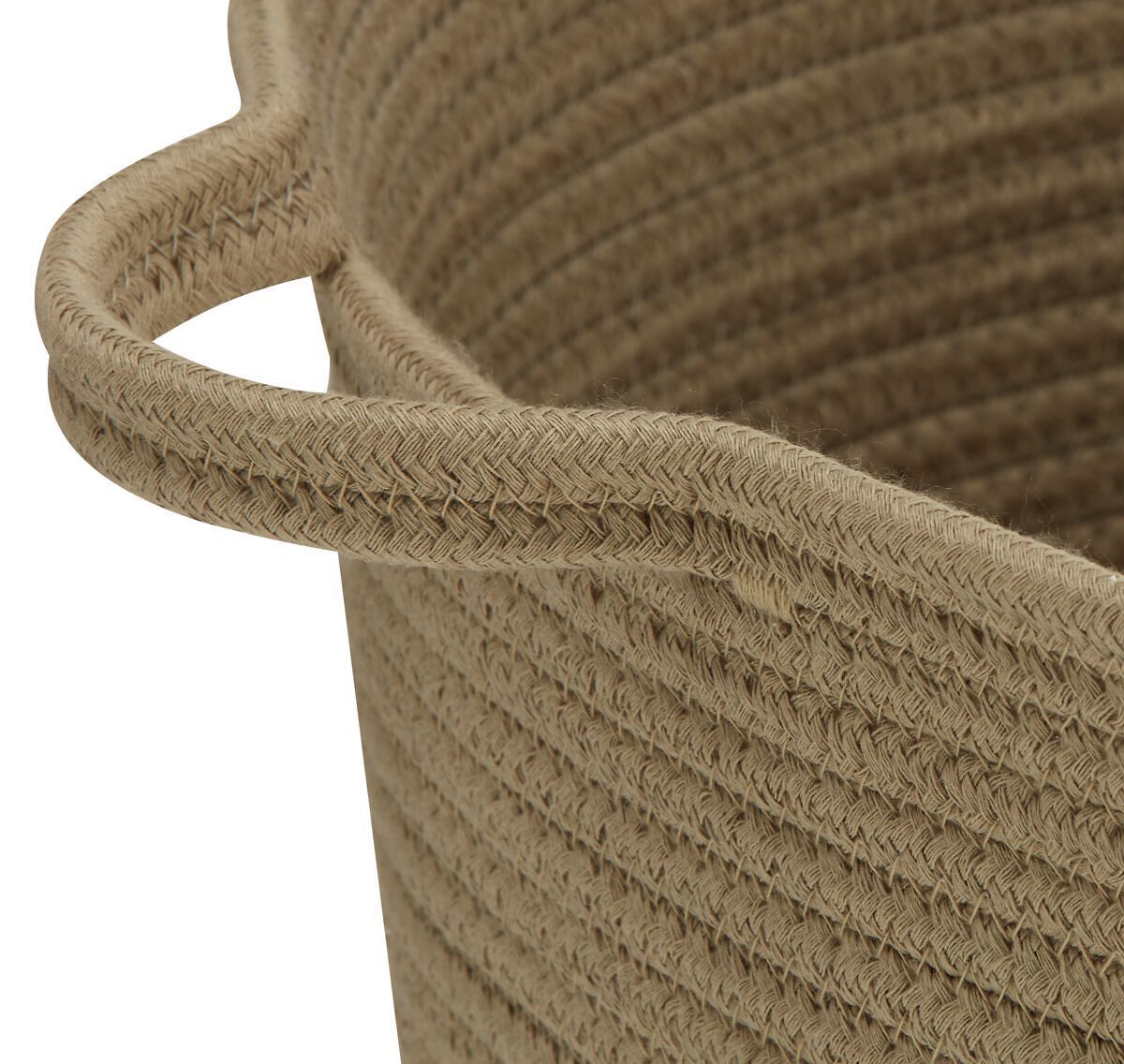 CLEA Korb olivegrün D40xH31cm - Olive / H: 31.0 cm