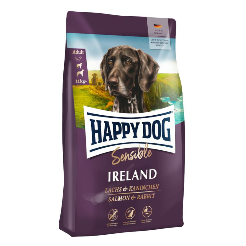Happy Dog Supreme Sensible Irlande, saumon & lapin à prix discount sur bitiba.fr