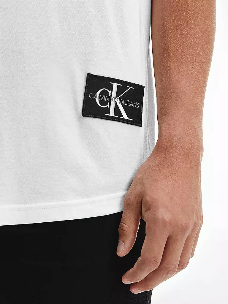 CALVIN KLEIN JEANS T-Shirt weiss