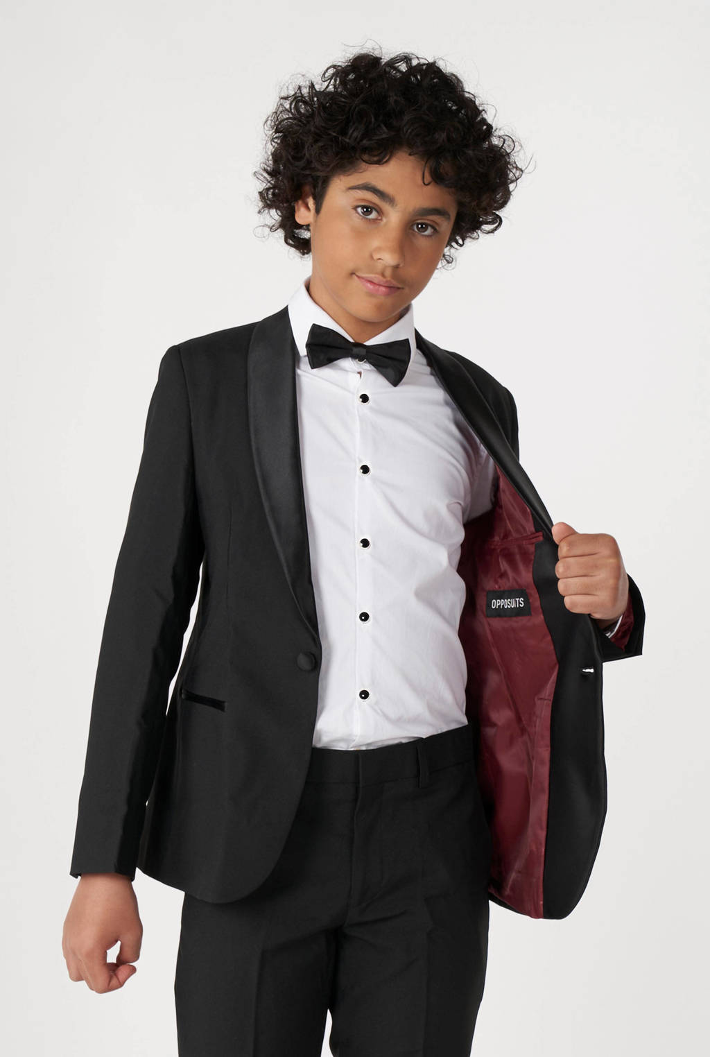 OppoSuits kostuum Jet Set Black zwart